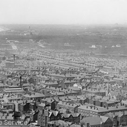 Ariel view of Blackpool from the Tower