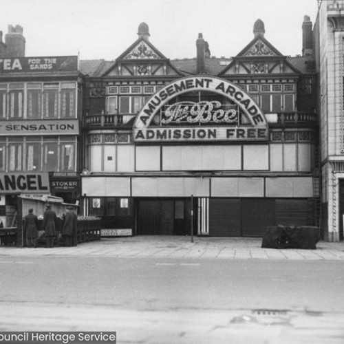 The Bee Amusement Arcade. Admission Free.