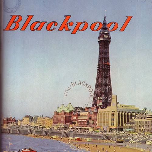 Guide book cover with photograph of Blackpool seafront