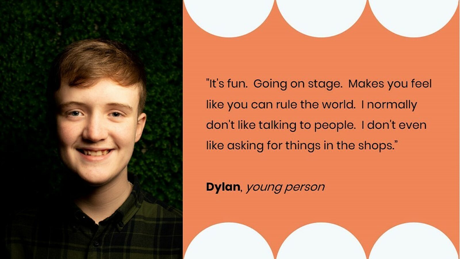 open up the mic quote- Dylan