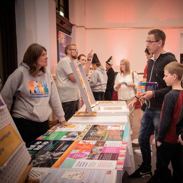 Showtown information stall