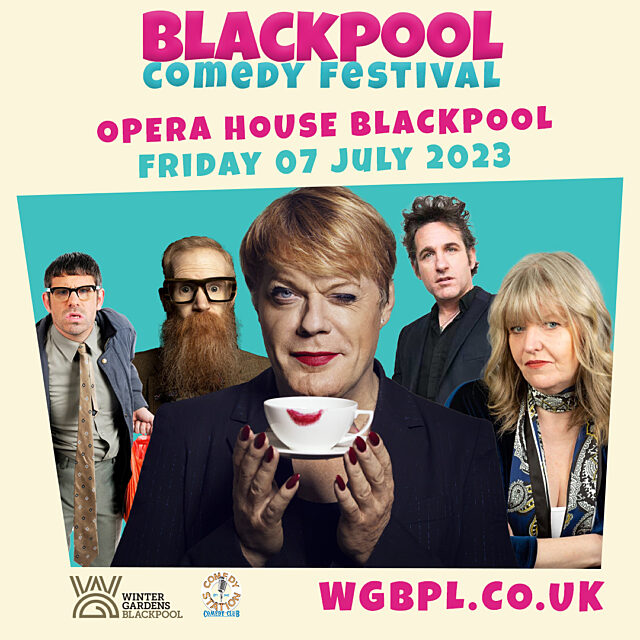 Blackpool Comedy Festival advert