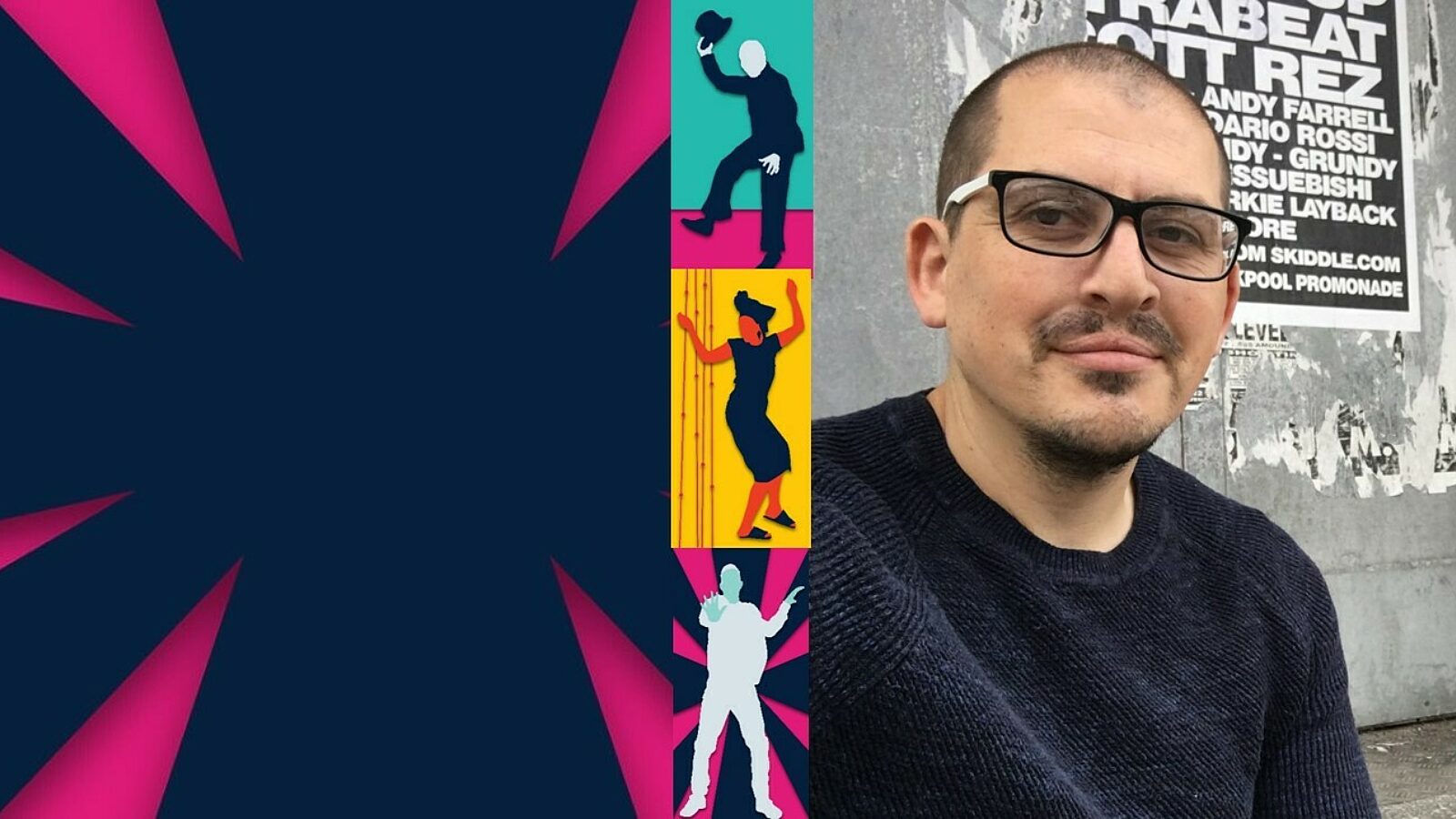 Get Dancing 'dancer' graphics with image of Nick Steel on the right